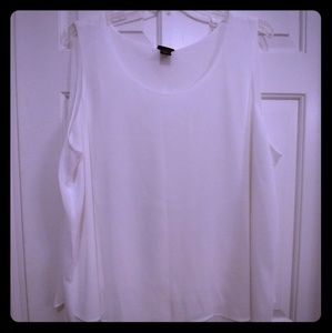 Torrid shell top with cape back